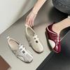 Mary Jane Racing Shoes 2025 Autumn New Thin-soled German Training Shoes Velcro Light Wear Comfortable Soft-soled Single Shoes