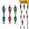 Red Green And Blue Kishiryu Sentai Ryusoulger Jumpsuit For Kids' Cosplay