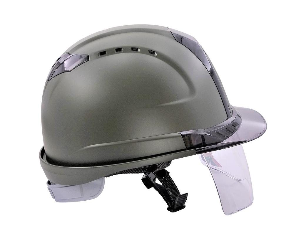 TOYO SAFETY Шлем TOYO со щитком Venty Plus Khaki Green Номер продукта Toyo Safety x GranGear Collaboration: 391F-SC