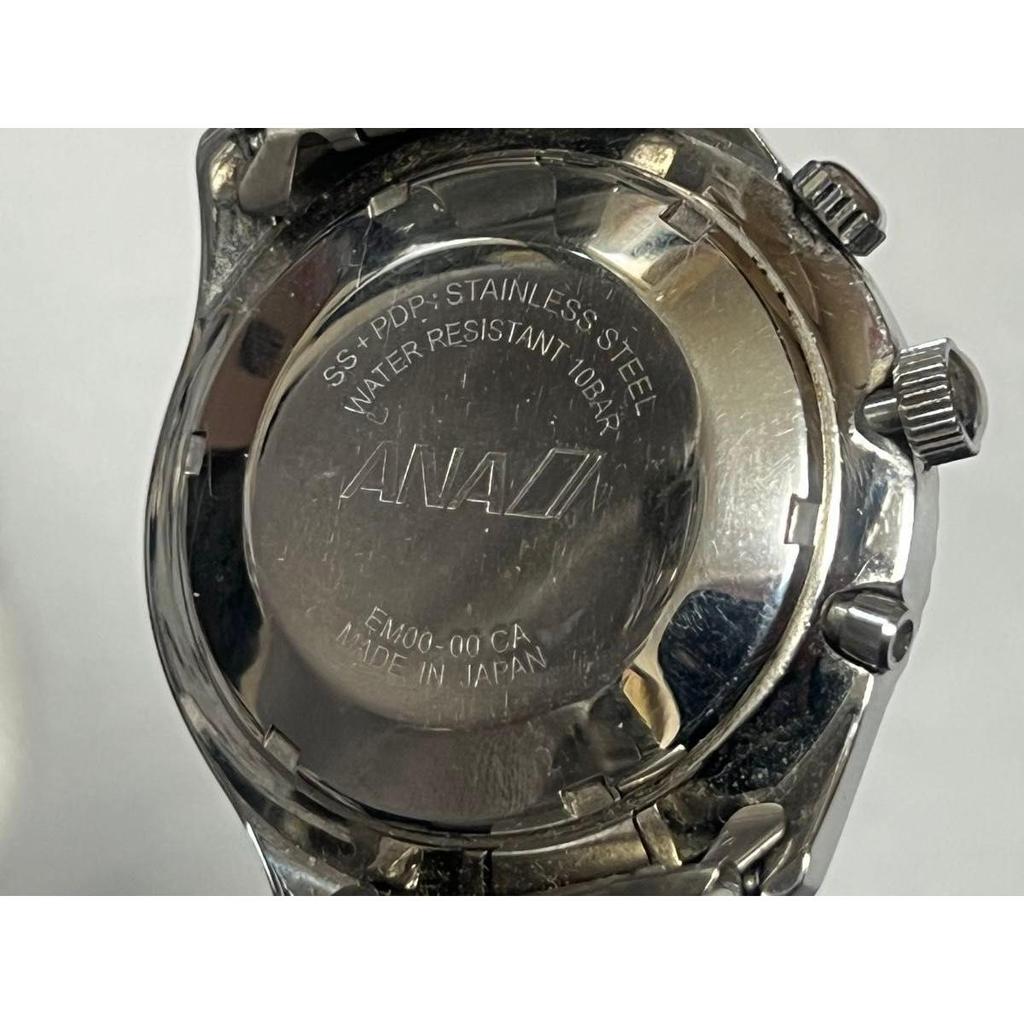 Used Immediate purchase OK ANA ORIENT Collaboration Orient Watch Automatic Black Made in Japan Working Condition