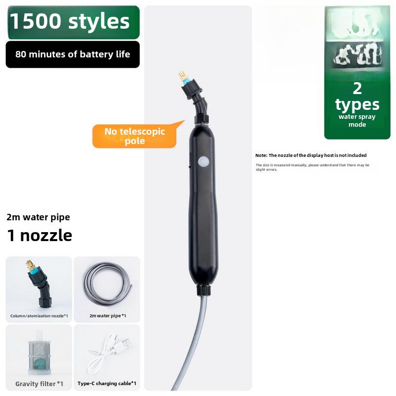 Электрический распылитель воды высокого давления для садоводства и дезинфекции