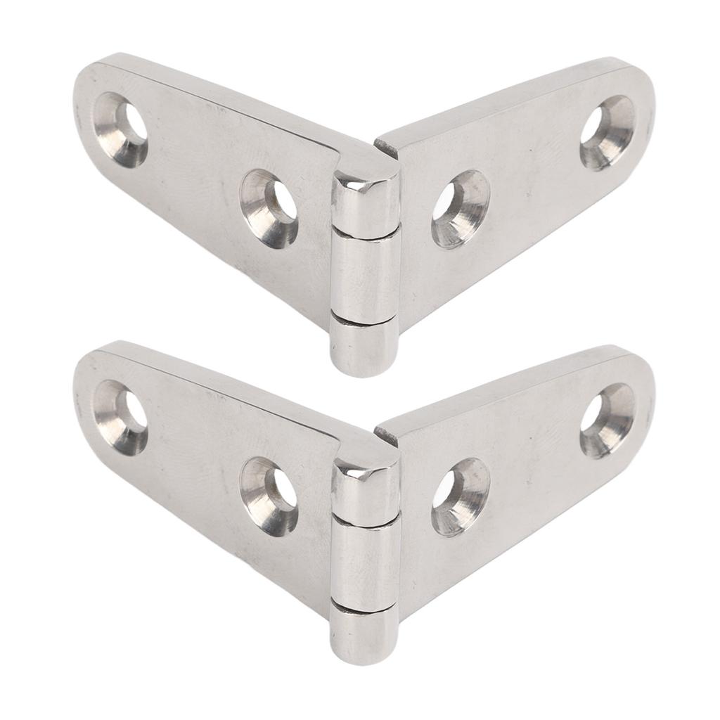 Пара прочных ременных петель с отверстиями из нержавеющей стали 316 для морских лодок, бытовая фурнитура для ворот