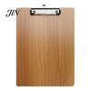 Metal Spring Clip Board Wooden Clipboard with Clip, A4 Letter Size Drawing Sturdy Board, Wood Grain Thicken Hardboard for Office, School Durable