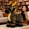 New 3D Divine Beast Auspicious Dragon Horse Micro Diamond Building Block Brick Toys For Kids Birthday Gifts Home Ornament