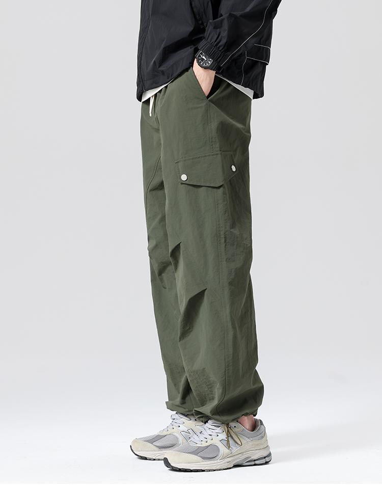 Outdoor workwear hiking waterproof mountain style cool feeling lightweight and loose casual pants