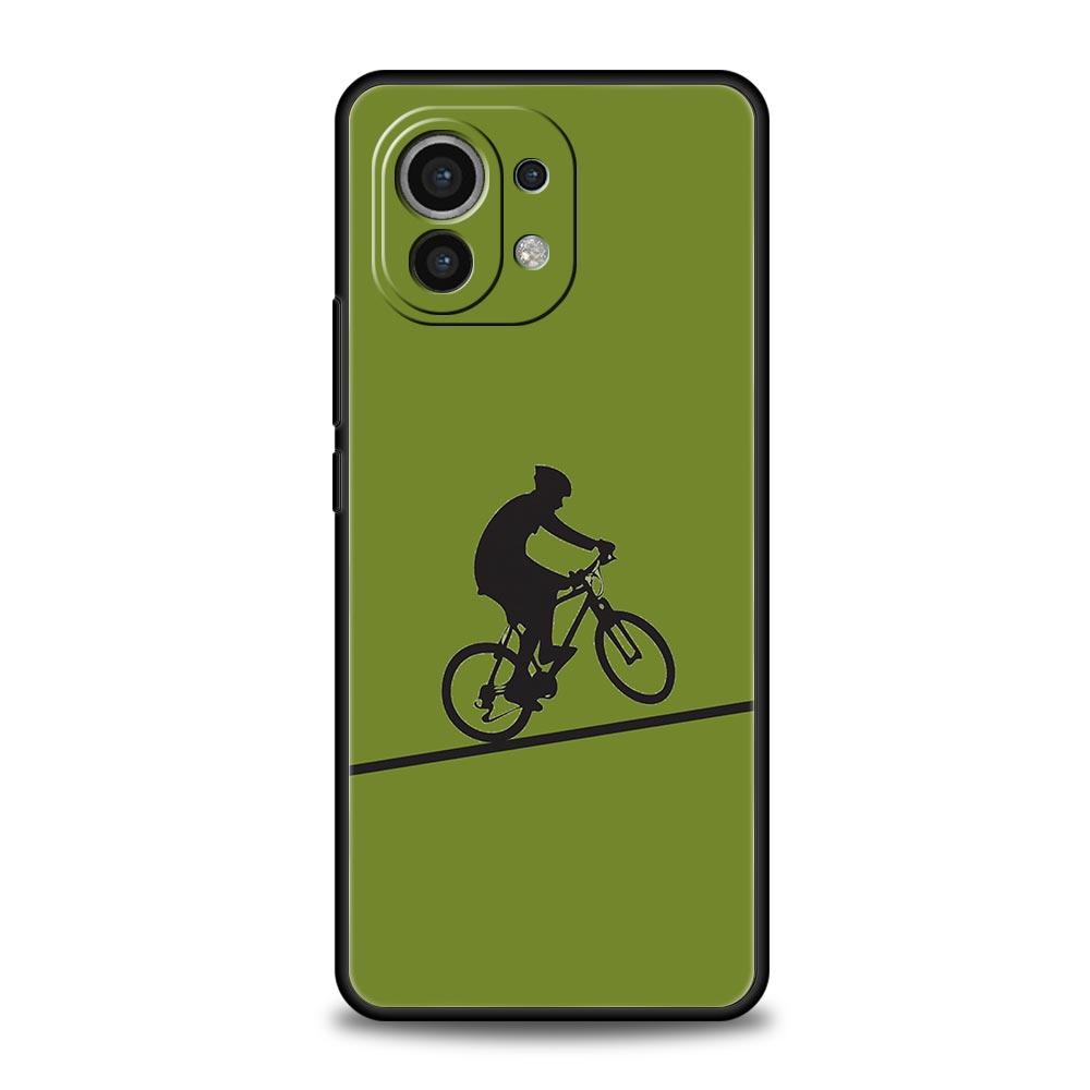Чехол для телефона для Xiaomi Poco X4 X3 NFC F3 F4 M3 M4 Mi Note 12T 10 11 Ultra 11T 13 Pro 12 Lite 9T 5G Крышка Горные Велосипеды Велоспорт