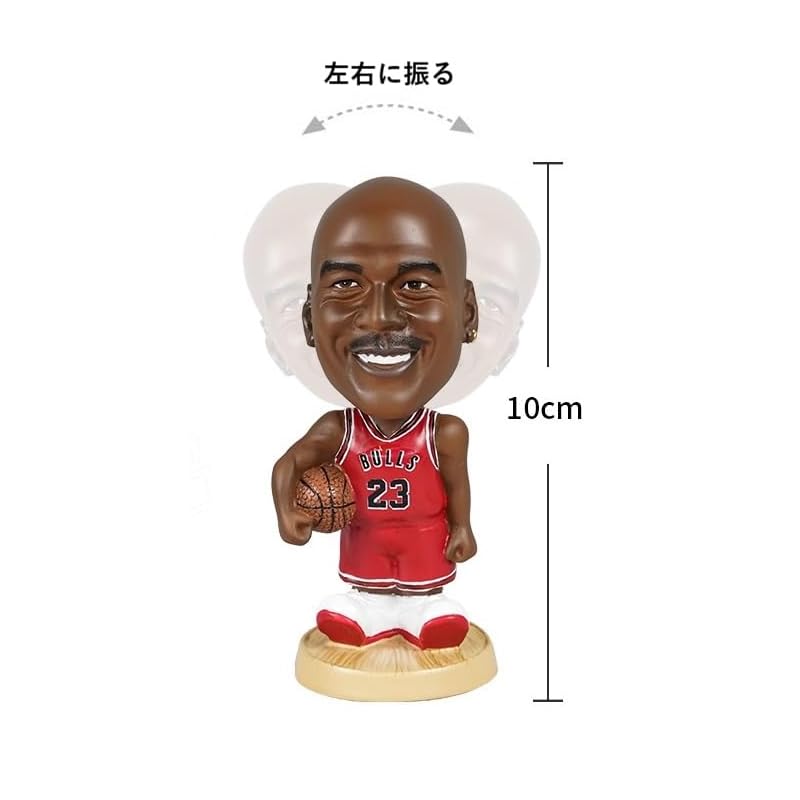 NBA basketball player bobble head figure two heads model (Kawhi Leonard/Los Angeles Clippers)
