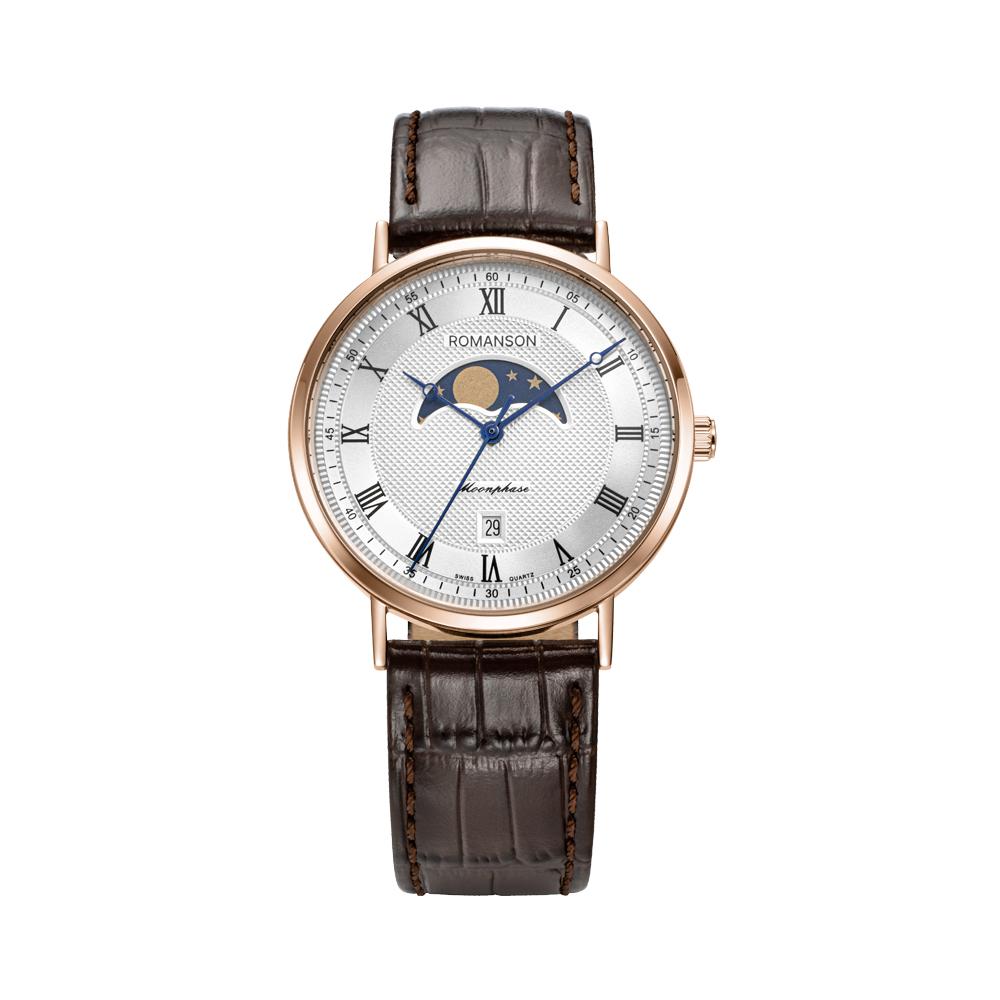 Lomanson Kairos Classic Фаза Луны Розовое Золото Rwtlfm6Bs240Rgsi0