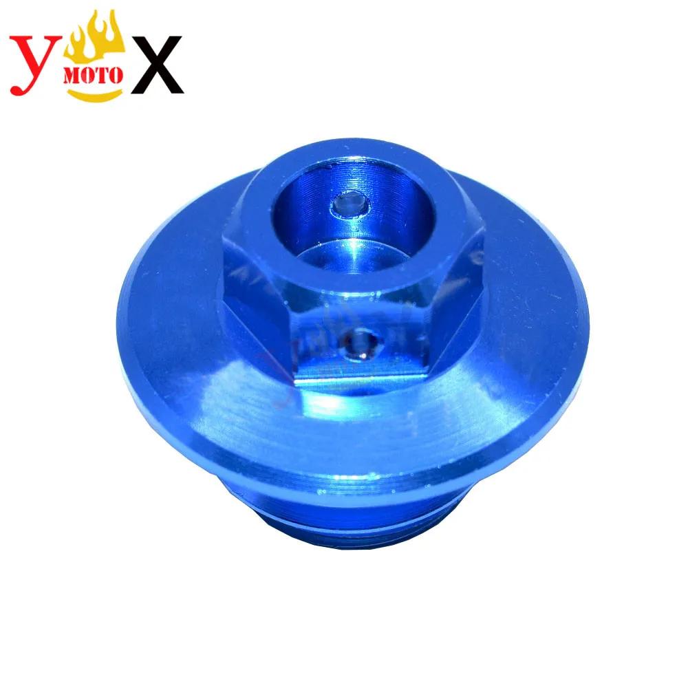 KLX 250 Motorcycle CNC Oil Filler Plug Cap Decorative Screw For KAWASAKI KLX250 ES RS 1993-2020 D-TRACKER 1998-16 KLX300R 97-20