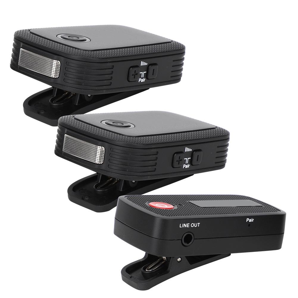 Lavalier Clip On Mini Phone Camera Wireless Microphone for VLOG Video Recording 2.4 G