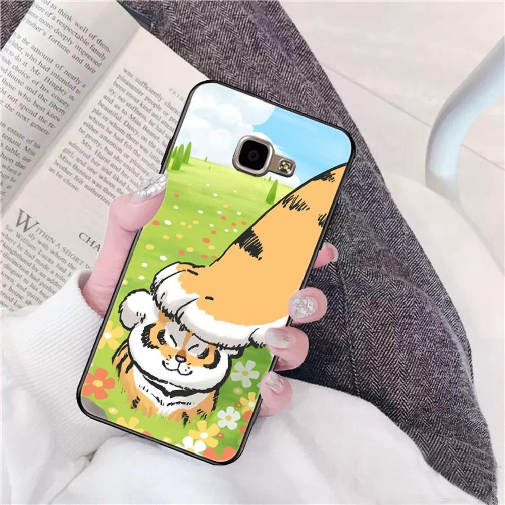 Чехол для телефона с мультяшным толстым тигром для Samsung A 10 11 12 13 20 21 22 30 31 32 40 51 52 53 70 71 72 73 91 13