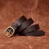 Light Luxury Minimalist Versatile Brass Pin Buckle Ins Style Women'S Belt Fashion Trend Internet Celebrity Same Leather Belt Women