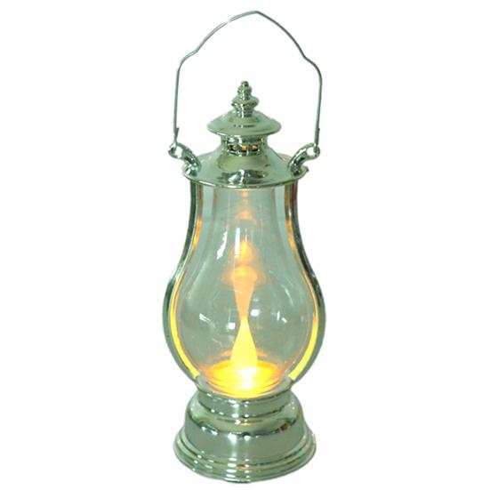 Светодиодная лампа в стиле ретро на батарейках, небьющаяся, неяркая, энергосберегающая, декоративная, рождественская, креативная, масляная лампа из АБС-пластика