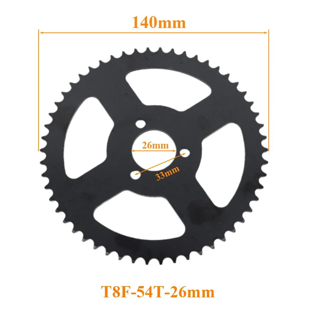 T8F Chain Rear Sprocket 35 44 54 64 74 Tooth 35T 44T 54T 64T 74T Mini Moto ATV Quad Dirt Pit Pocket Bike Cross 47cc 49cc Parts