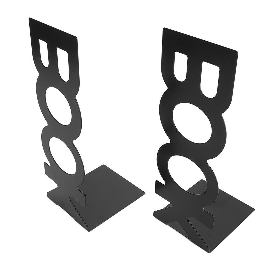 1 пара декоративных L-образных вертикальных нескользящих стопперов для книг для школьного офиса