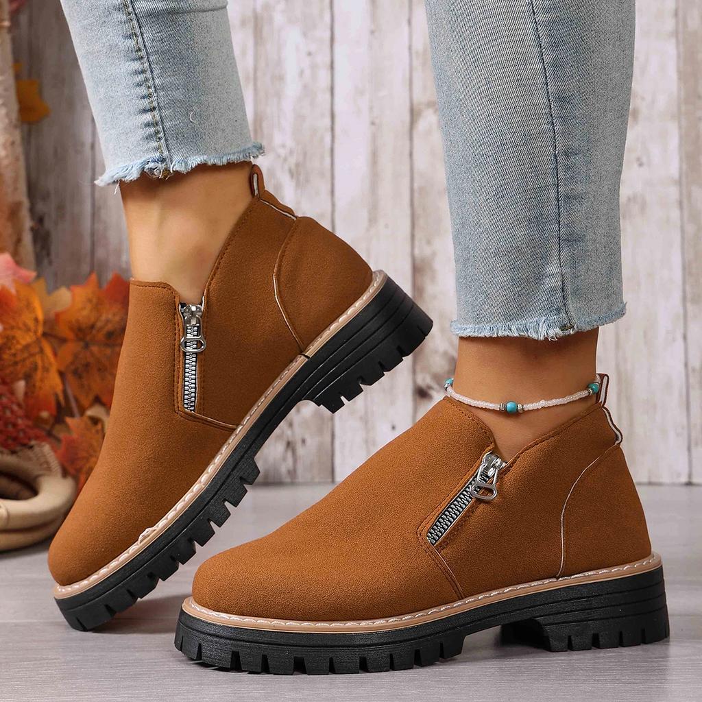 Women Boots Comfortable Shoes for Women Plus Size Platform Boots Female Thick Sole Ankle Boots Women Botas De Mujer