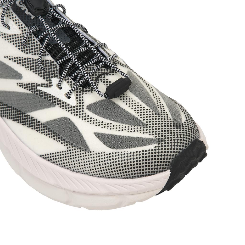 HOKA Mafate Speed 4 Lite Stealth Tech Pack - Бело-черные унисекс кроссовки 1168971-WBLC