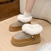 Fashion Snow Boots Velvet and Thickened Cotton Shoes Women's 2025 New Winter Warm Shoes