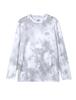 Seullouseondei Футболка с длинным рукавом с tie-dye, серая