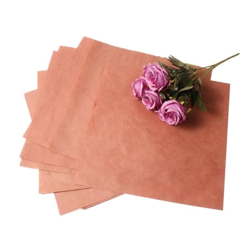 Упаковка из 50 многофункциональных квадратных листов пергаментной бумаги для раздельной упаковки, удобная впитывающая кулинарная бумага