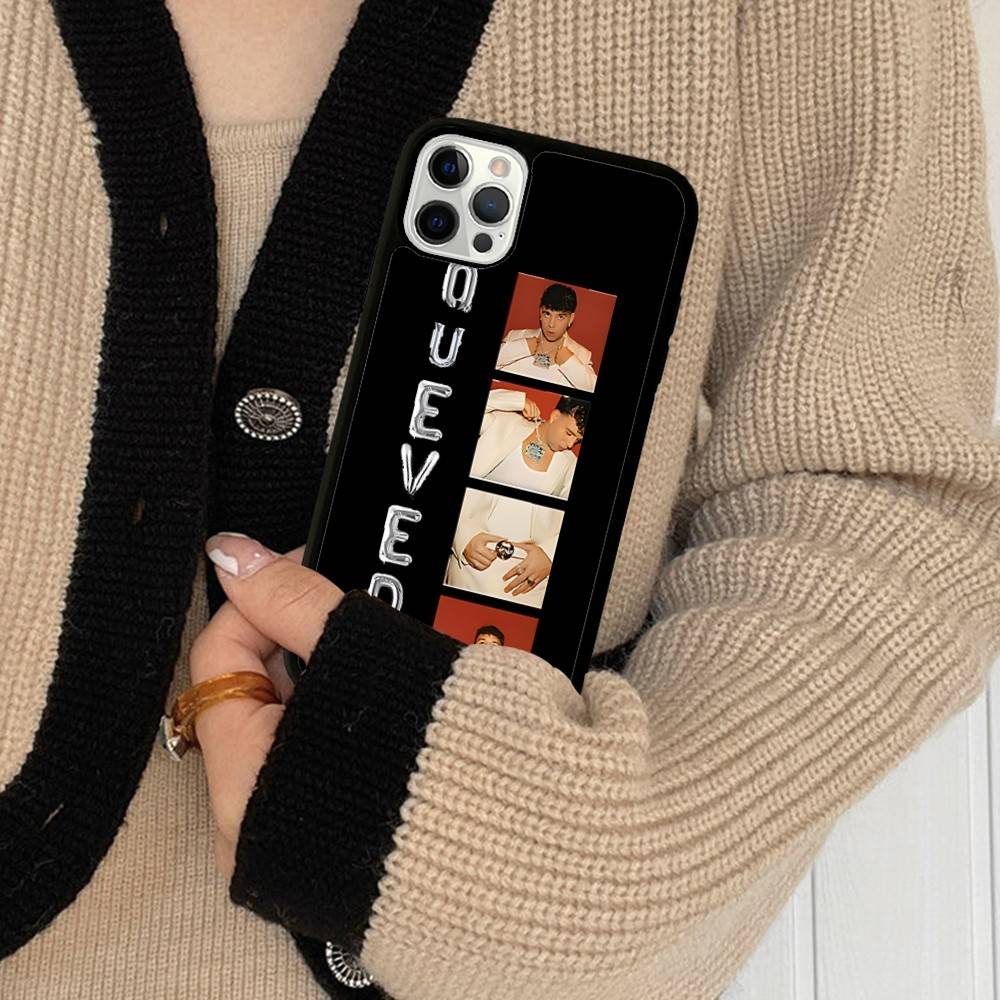 Singer Q-Quevedo Phone Case For Iphone 16 15 14 13 12 11 Pro Max Plus Shockproof TPU+PC Hard Case