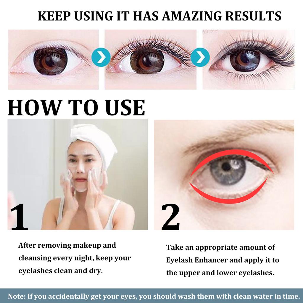 EELHOE Black Natural Beauty Waterproof Mascara Curl Eyelash Eyebrow Moisturizing Traceless Lengthening Mascara