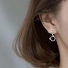 Cute Woman Copper Party Girls Ear Buckle Cat's Paw Earring Cat Stud Earring Fashion Jewelry