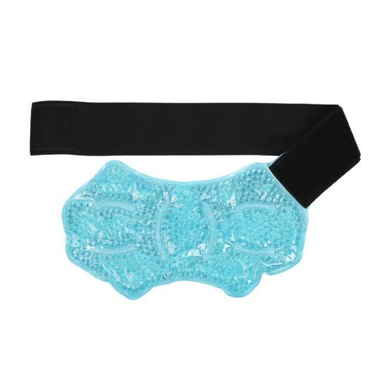 Бандаж с пакетом льда для голеностопа при дискомфорте в стопе, многоразовая гелевая холодная/горячая компрессионная терапия для отека, подошвенного фасциита, ахиллового тендинита, растяжений