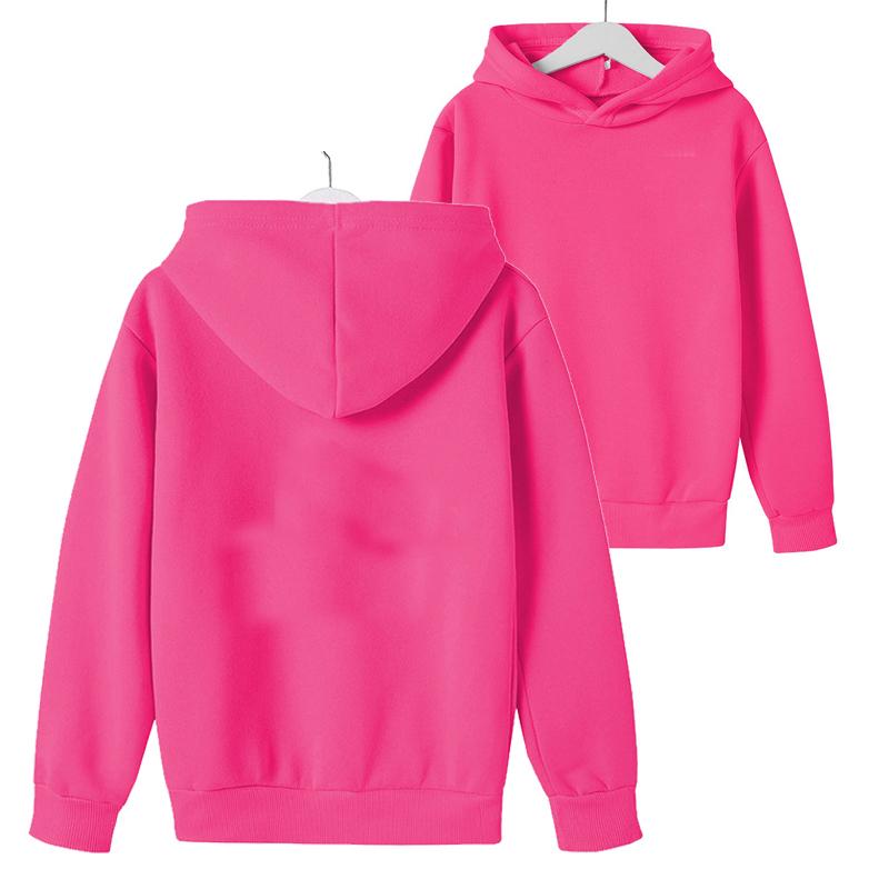 Модные детские толстовки для мальчиков, весна-осень 2021, повседневные толстовки с капюшоном для девочек, детские однотонные толстовки, толстовки, топы, новинка