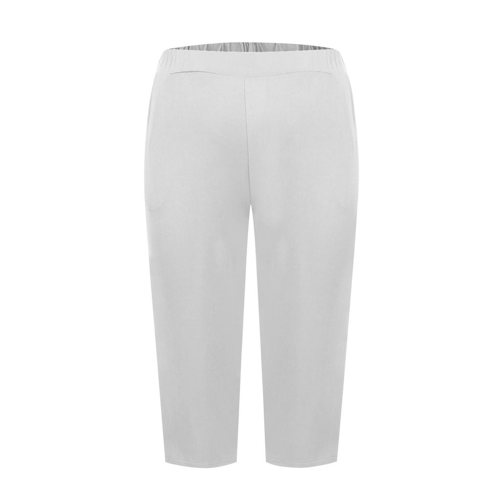 Модные повседневные однотонные брюки для йоги, леггинсы, капри