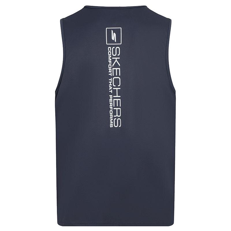 Skechers Tank Tops Men's Odyssey Gray-026R Crew Neck Moderate P225M288-026R