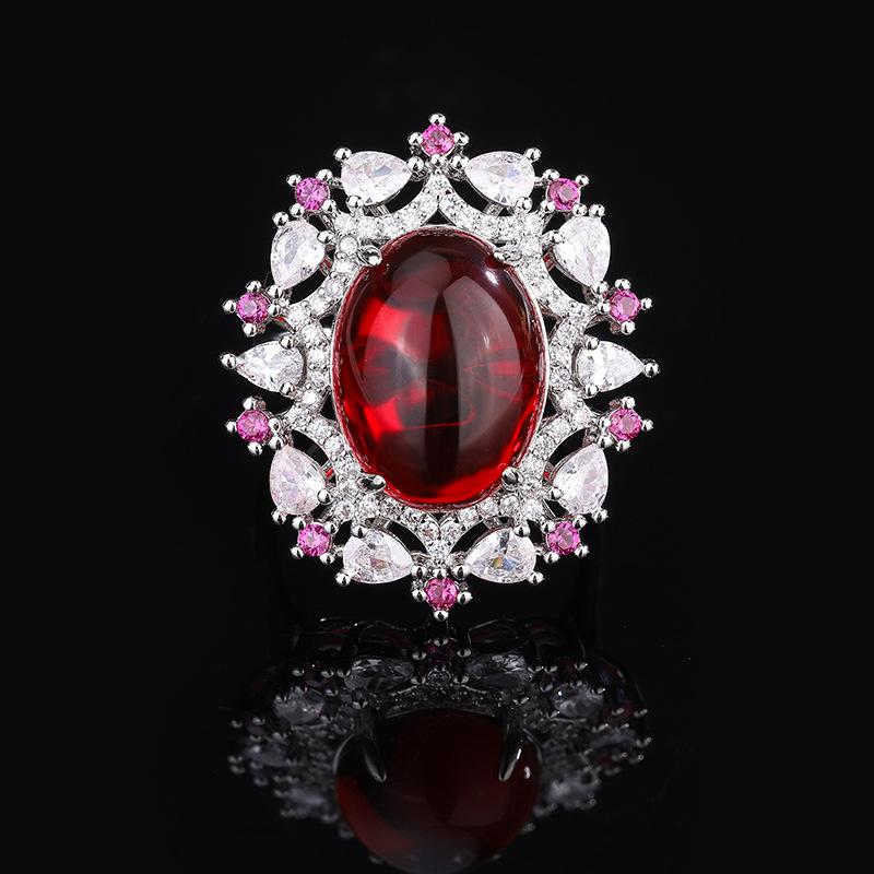 Имитация натурального ожерелья Параиба с подвеской контрастного цвета с бриллиантовым рубином, ожерелье, винтажный комплект ювелирных изделий