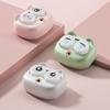 HOMTEC - USB-заряжаемый вибрирующий УФ-кейс для чистки контактных линз / Чистящий отсек / Набор