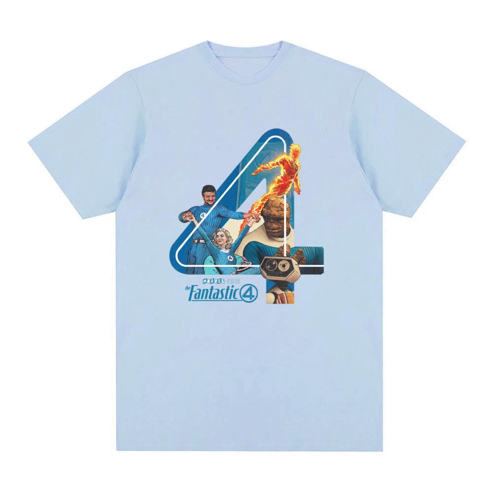 the fantastic fourT Shirt Graphic Printing Hip Hop CottonTee-shirt Short Sleeve Gothic Tshirt Unisex High Quality men/women Tops