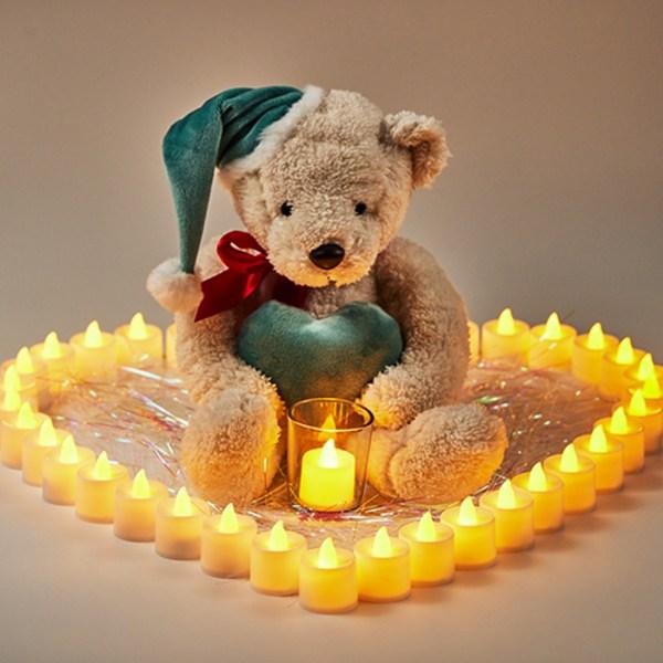 Comet Round LED Tea Light Candle Electronic Candle 24p