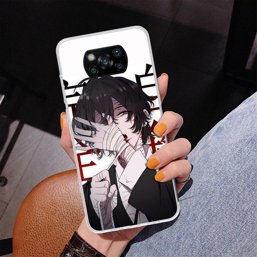 Чехол для телефона Dazai из Bungo Stray Dogs для Xiaomi Poco X5 X6 X7 Pro X4 Gt F7 Ultra M8 M7 Redmi 15C 15 13C 13 12C 12 Уникальный чехол Coqu