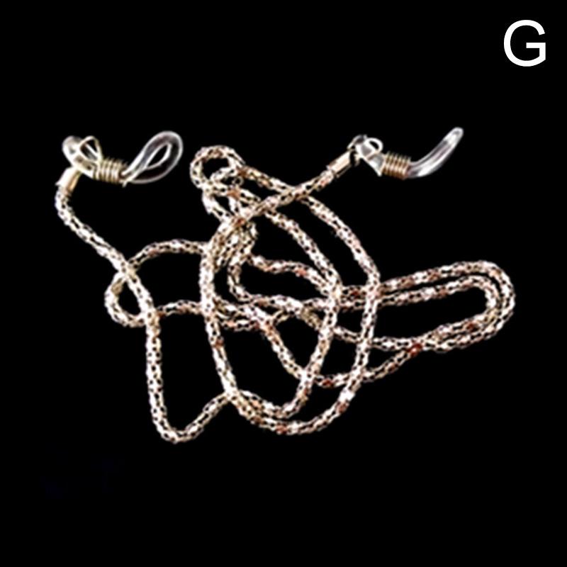 Fashion Luxury Fashion Glasses Women Men Non-slip Glasses Chain Vintage Metal Eyeglass Lanyard Vintage Reading Glasses Necklace Eye Wear Accessories