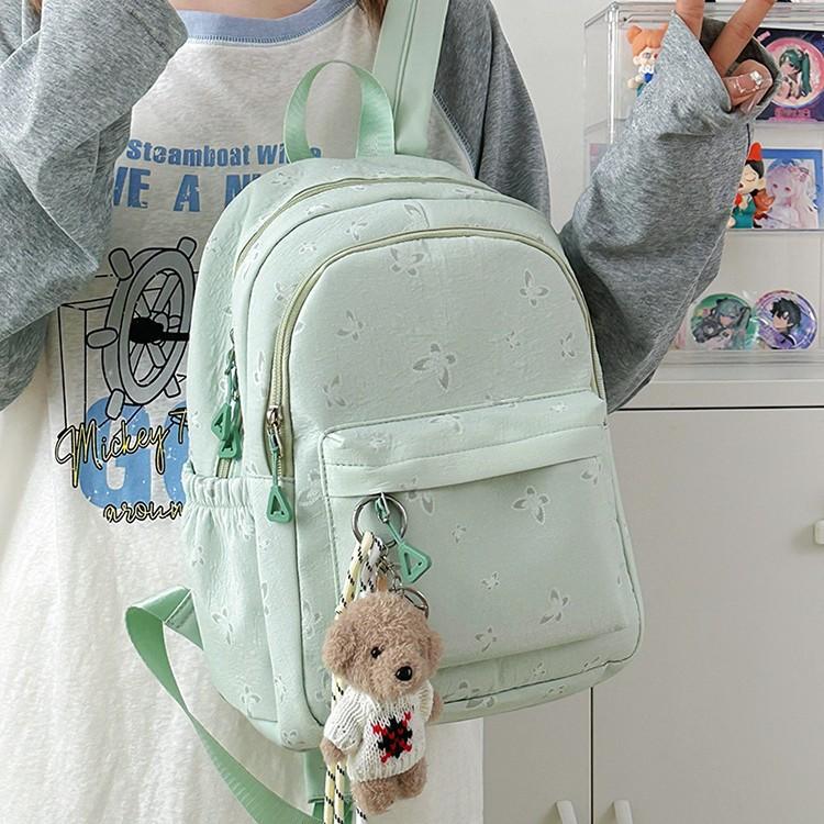 School Bag Mori High Value Fresh Sweet Cute Butterfly Girl Backpack Going Out Shopping Mini