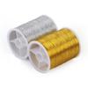 100 Metres Hand DIY Crafts Sewing Machine Cross Stitch Gold Wire Embroidery Thread