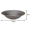 Tatara Warped Serving Microwave and Dishwasher Mino Product Number 220365 Bowl, Bowl, 19.5cm, Safe, Porcelain, Kiln-Changed, Ware, Peneto,
