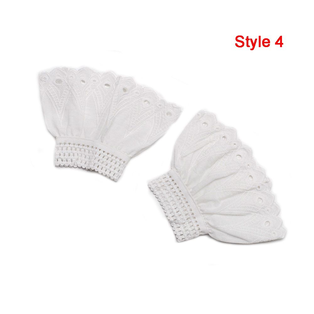Lace Fake Cuff Organ Fake Sleeves Fake Sleeves Wild Sweater Pleated Wrist Decorative Sleeves