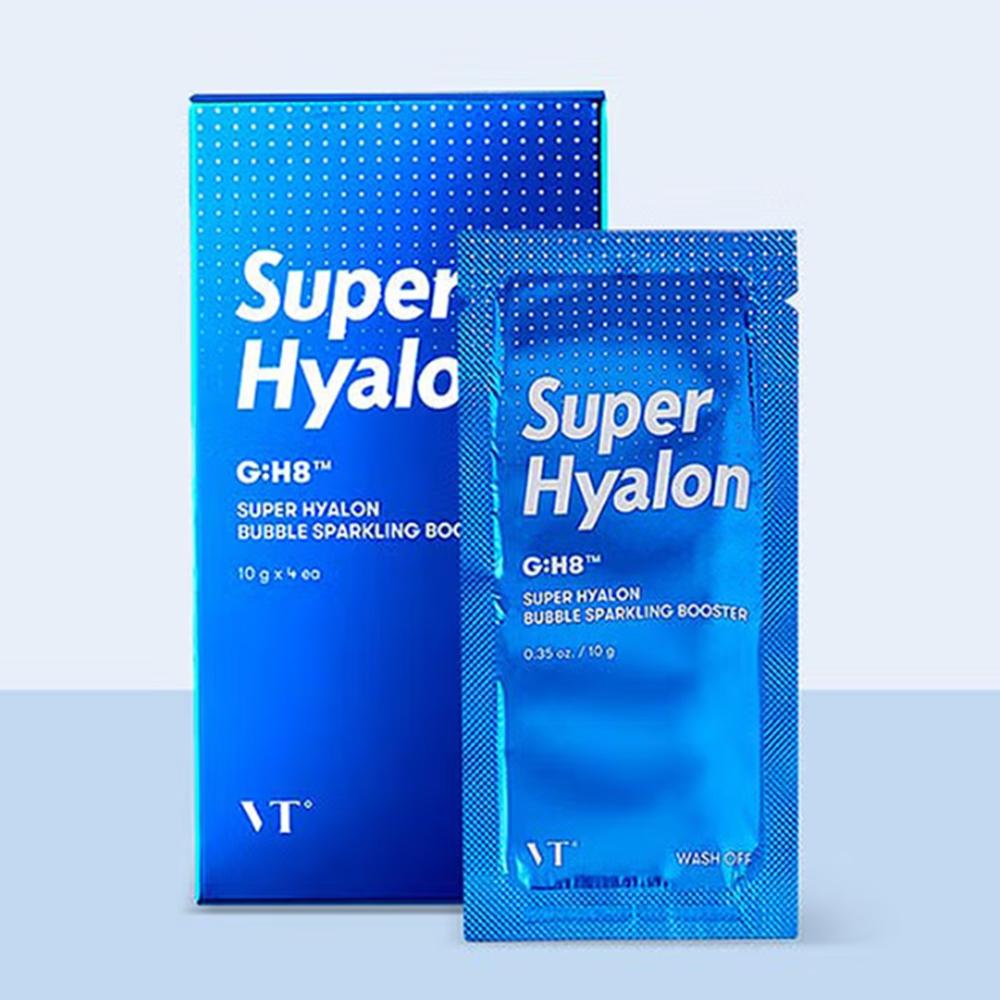 VT Sparkling Booster 10g X 4ea (Super Hyalon Bubble, Cica Bubble, Progloss Bubble)