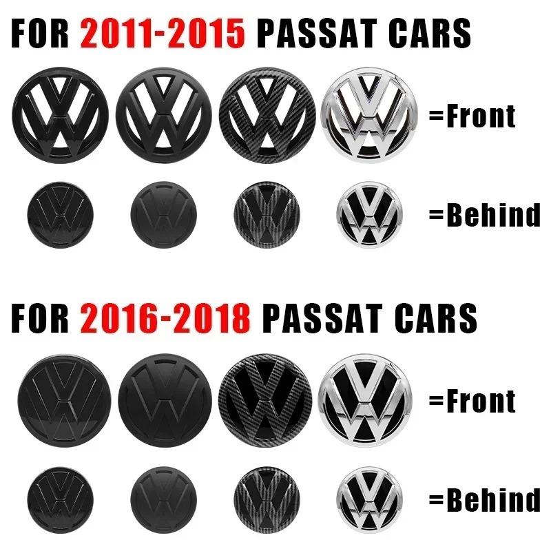 T26For VW 2025 Hot 3D ABS For Volkswagen PASSAT B6 B7 2011-2015 & Passat B8 2016-2018 Car Badge Hood Front Fence Rear Trunk Emblem