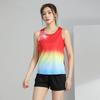 Men Women Track Field Suit Running Vest Marathon Training Sportswear