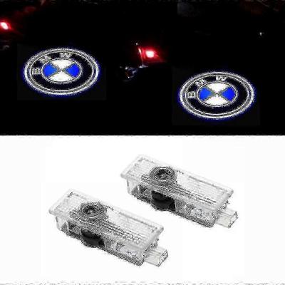 2 шт. Светодиодная подсветка двери BMW, проекторы логотипа, свет Rx