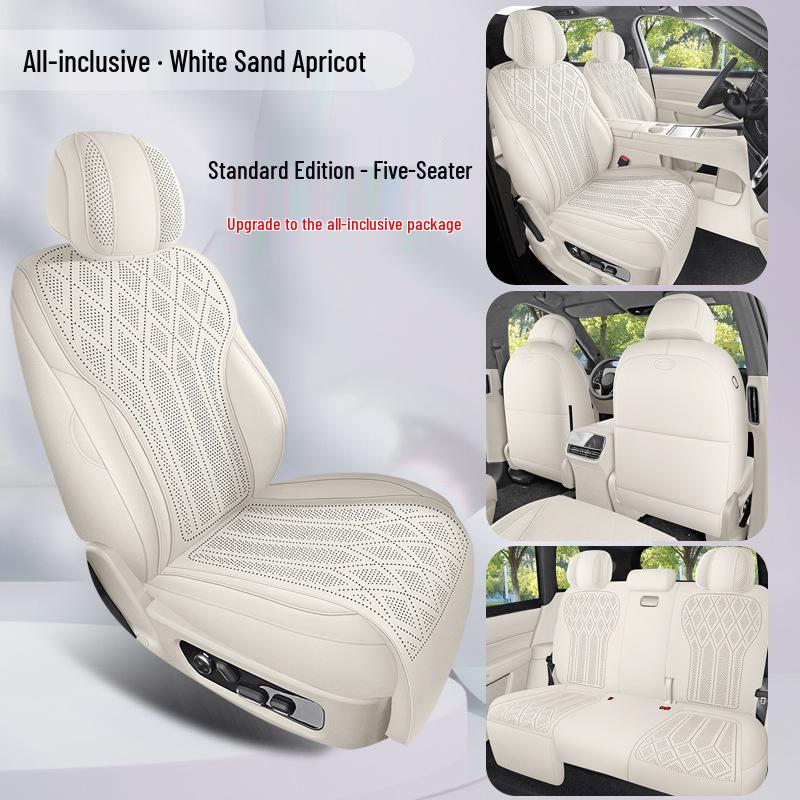 Suede Perforated Breathable All-Season Seat Cushions for Wenjie M9