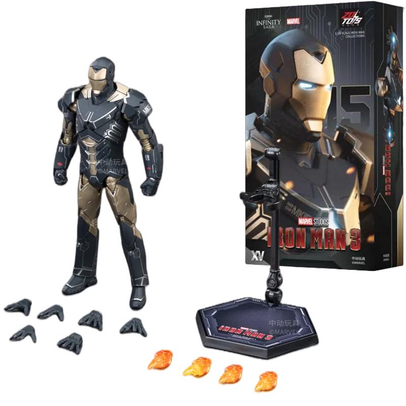 ZD Toys Фигурка Железного Человека Марк 35 Красная Креветка Железный Человек MK 24 MK 22 MK 47 Тони Старк Фигурка Железного Человека Экшн Коллекционная Игрушка Подарок