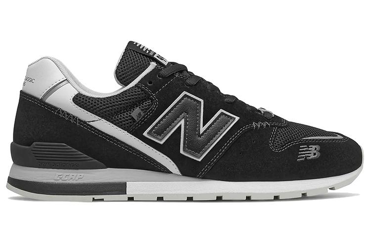 New Balance 996 Low-Top Running Shoes - Black/White, Unisex CM996CPC