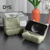 Pillow Shaped Phone Holder 3D Printed Pillow Phone Stand Portable Smartphone Holder with Charging Slot for Home Office Travel