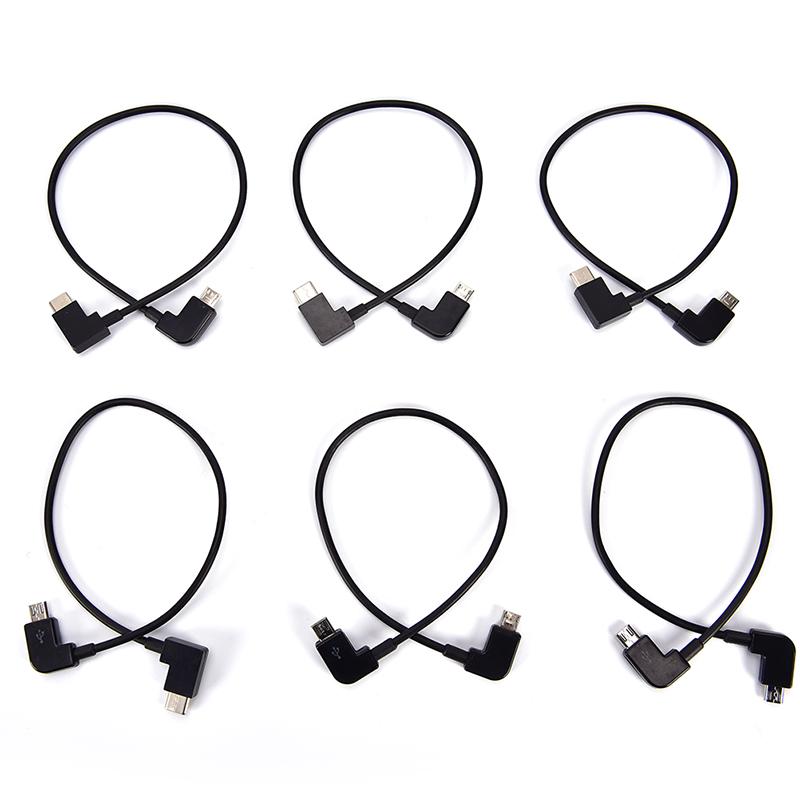 4" Кабель Micro USB под углом влево на Type C OTG для портативного цифрового ЦАП-усилителя